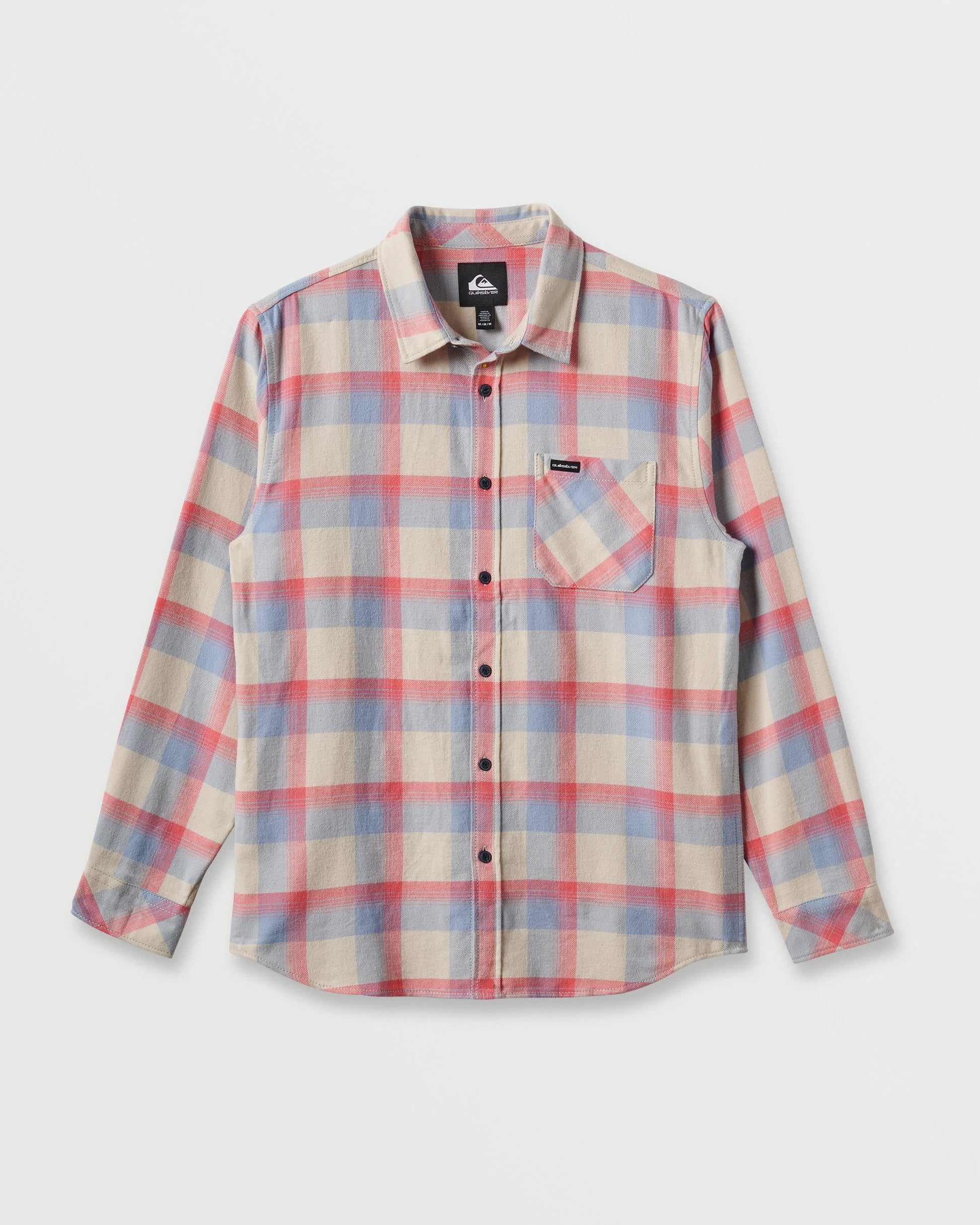 Penmar Check Flannel Shirt - Moonstruck Quick Silver Moonstruck