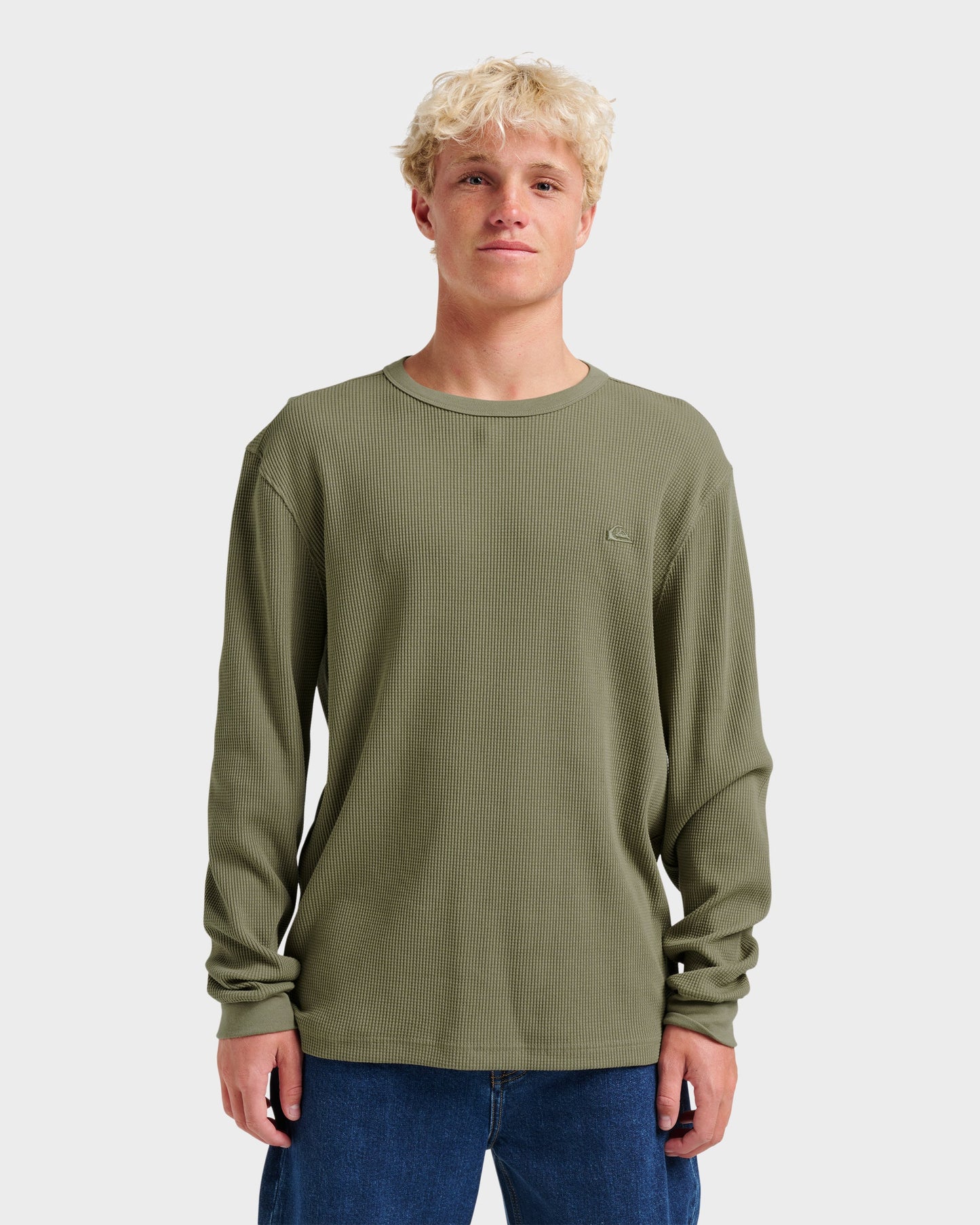 Nelson Long Sleeve Thermal Top - Fallen Rock Quick Silver Fallen Rock