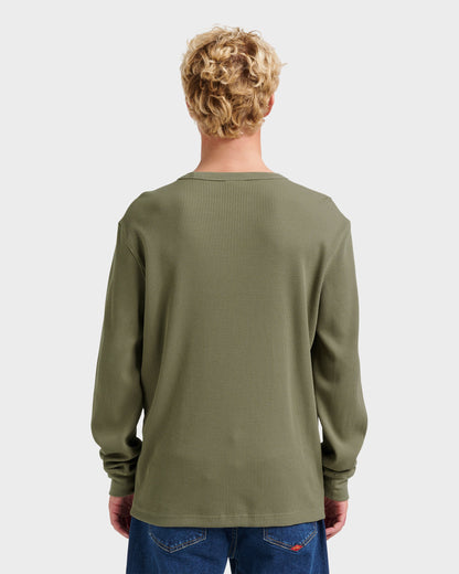 Nelson Long Sleeve Thermal Top - Fallen Rock Quick Silver Fallen Rock