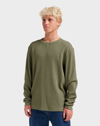 Nelson Long Sleeve Thermal Top - Fallen Rock Quick Silver Fallen Rock