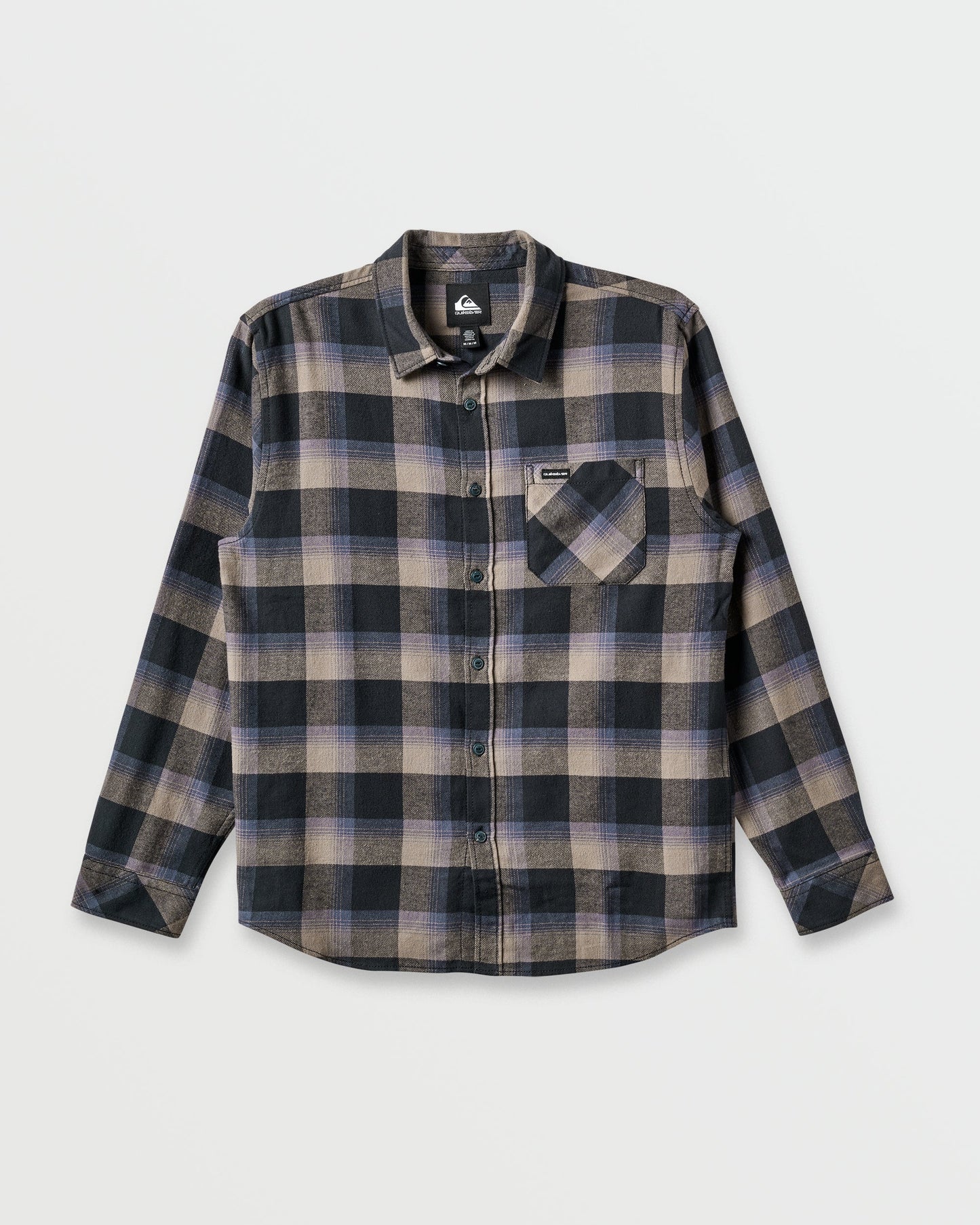 Penmar Check Flannel Shirt - Phantom Quick Silver Phantom