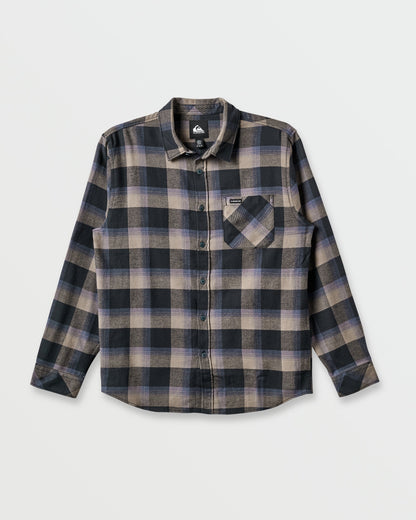 Penmar Check Flannel Shirt - Phantom Quick Silver Phantom