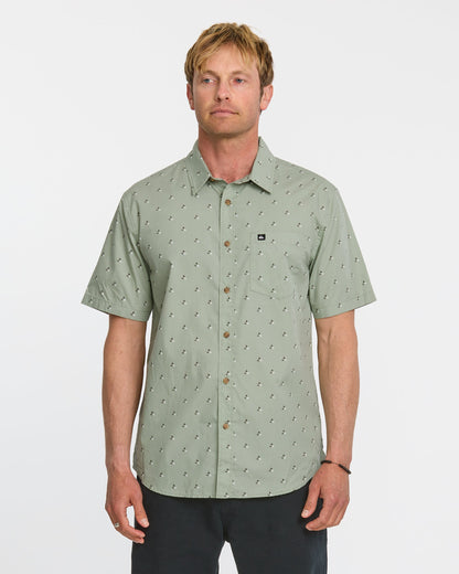 Kapu Mini Classics Short Sleeve Shirt - Herb Quick Silver Herb