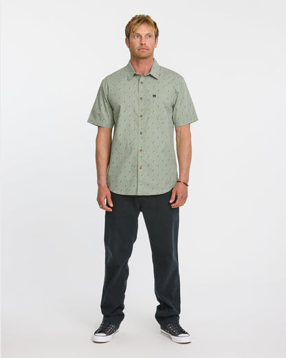 Kapu Mini Classics Short Sleeve Shirt - Herb Quick Silver Herb