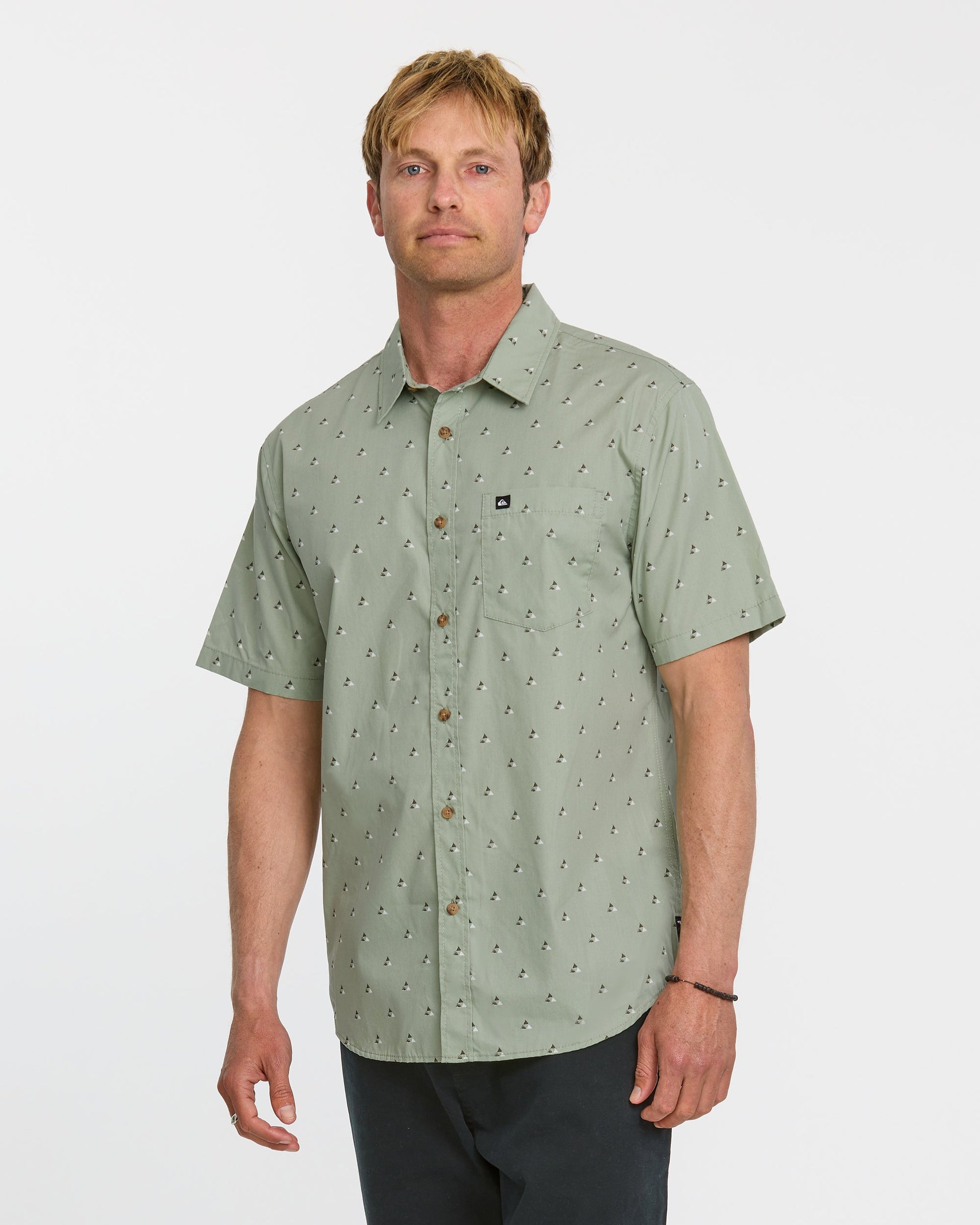 Kapu Mini Classics Short Sleeve Shirt - Herb Quick Silver Herb