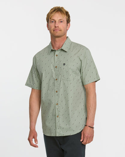 Kapu Mini Classics Short Sleeve Shirt - Herb Quick Silver Herb