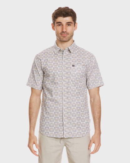 Florever Classic Short Sleeve Shirt - Silver Birch Quick Silver Silver Birch