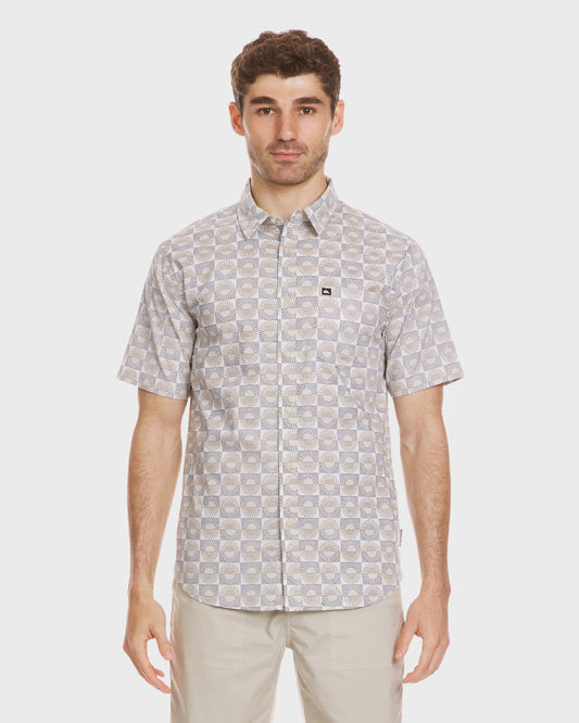 Florever Classic Short Sleeve Shirt - Silver Birch Quick Silver Silver Birch