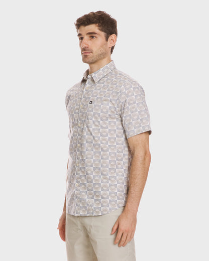Florever Classic Short Sleeve Shirt - Silver Birch Quick Silver Silver Birch