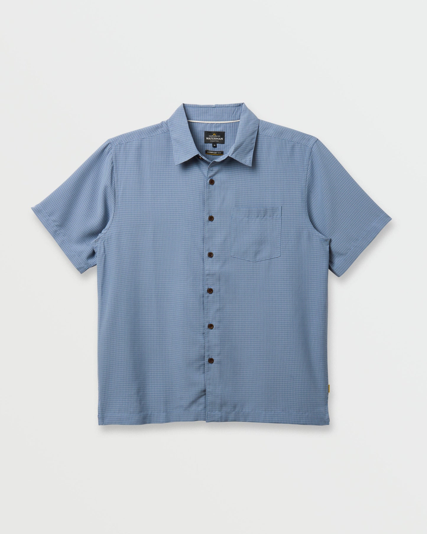 Waterman Check Out Shirt - Flint Stone Quick Silver Flint Stone