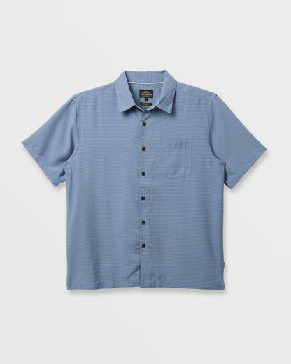 Waterman Check Out Shirt - Flint Stone Quick Silver Flint Stone