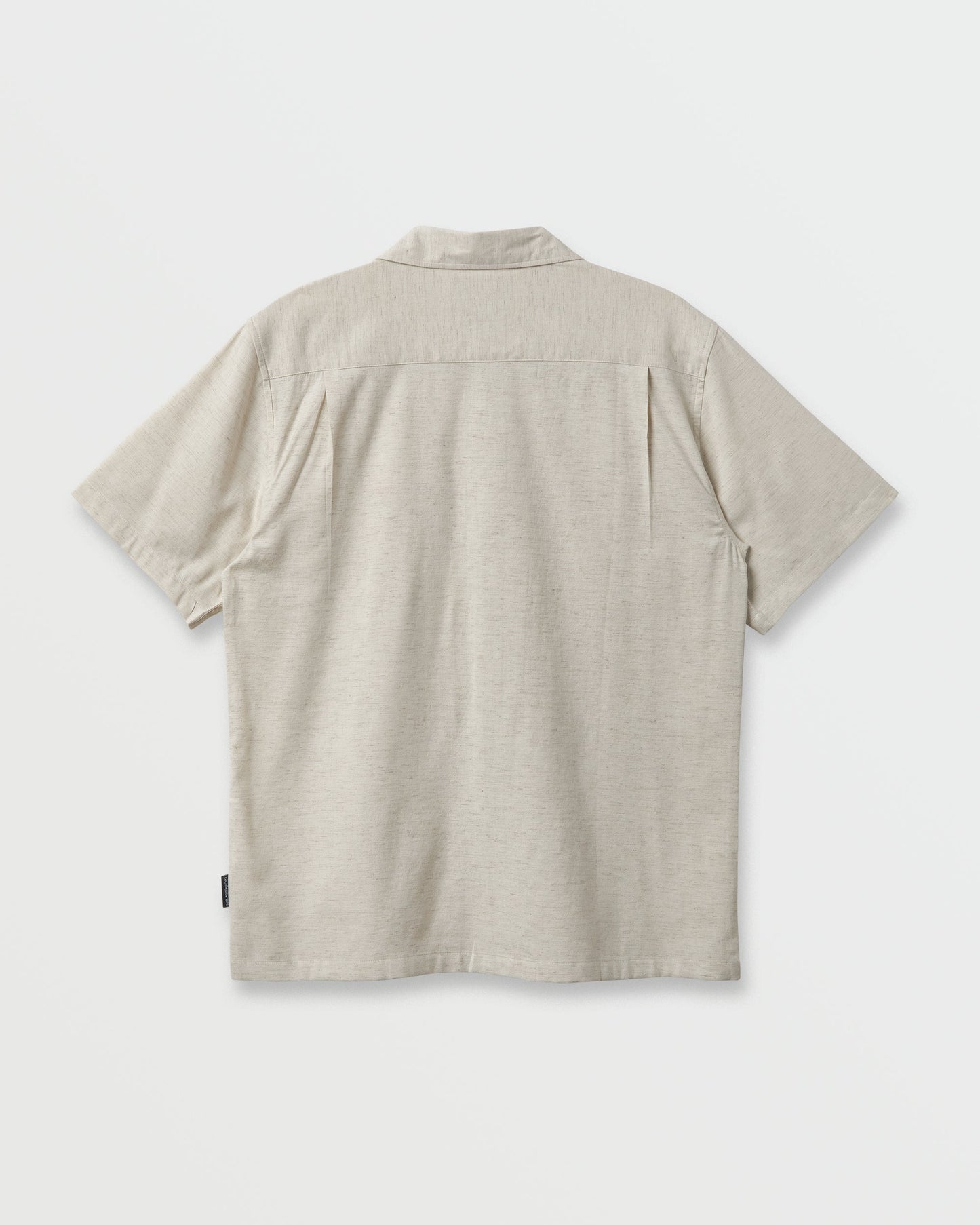 Flecky Island Short Sleeve Shirt - Silver Birch Quick Silver Silver Birch