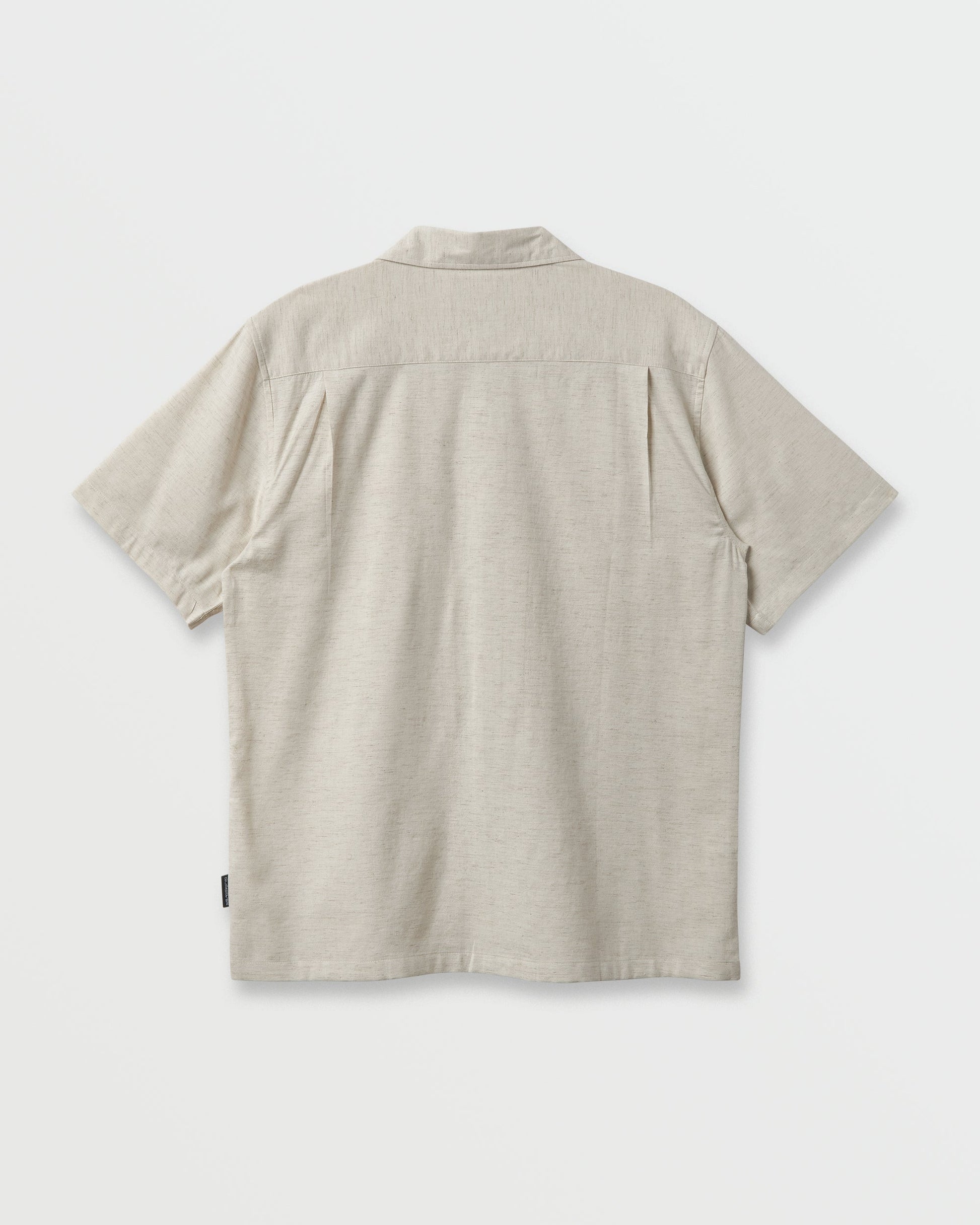 Flecky Island Short Sleeve Shirt - Silver Birch Quick Silver Silver Birch