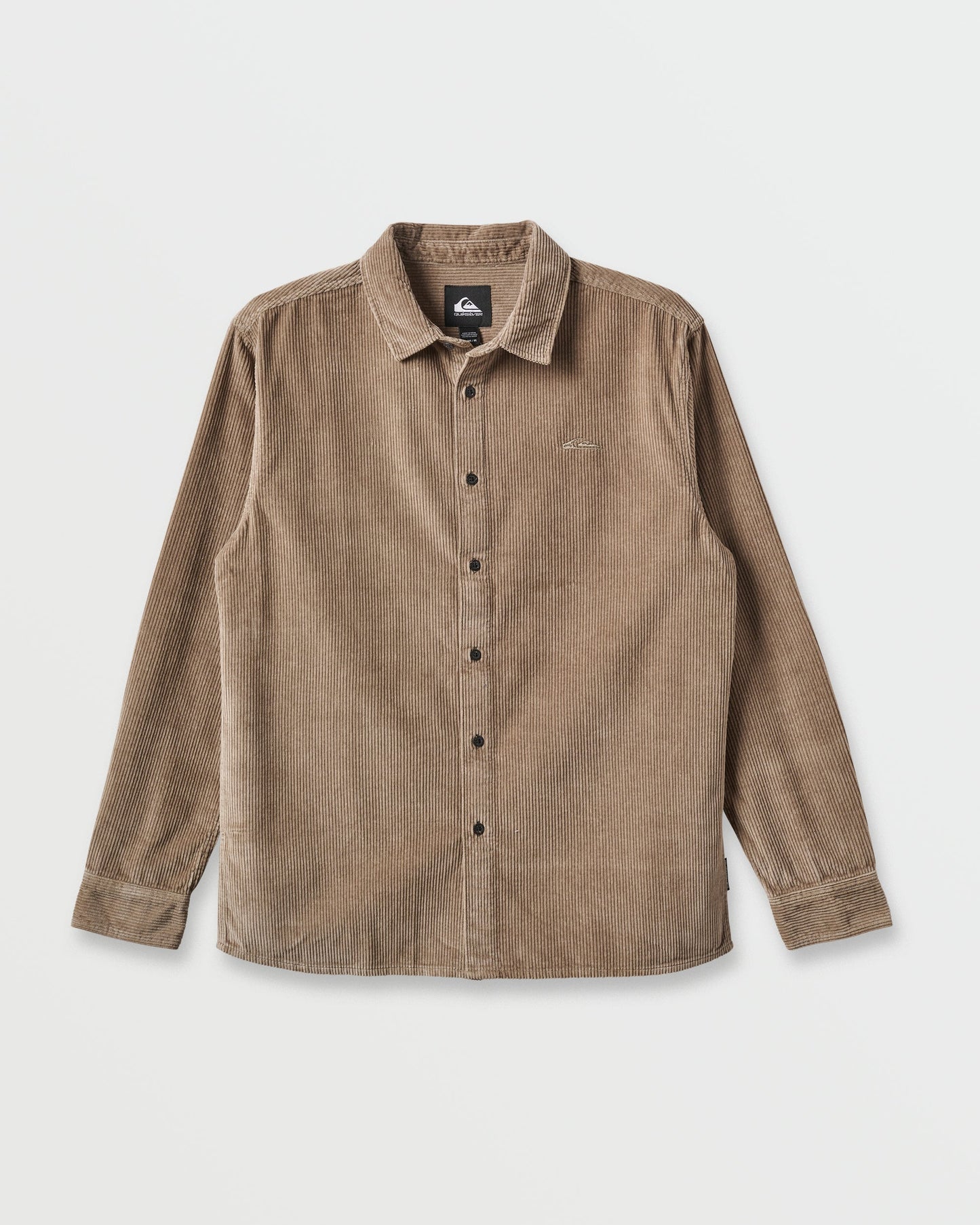 Cord Long Sleeve Shirt - Fallen Rock Quick Silver Fallen Rock