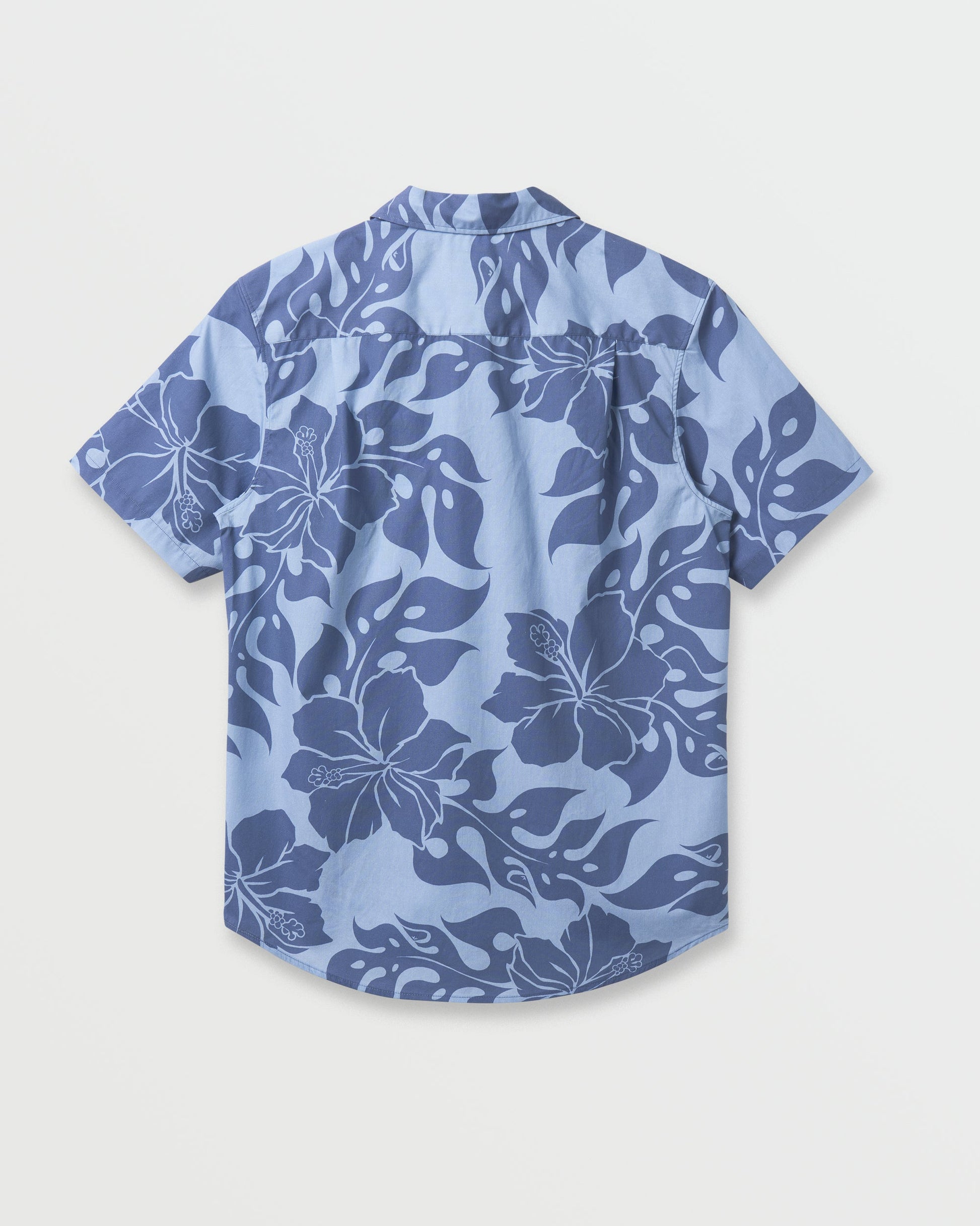 Oceanview Classic Short Sleeve Shirt - Ashley Blue Quick Silver Ashley Blue