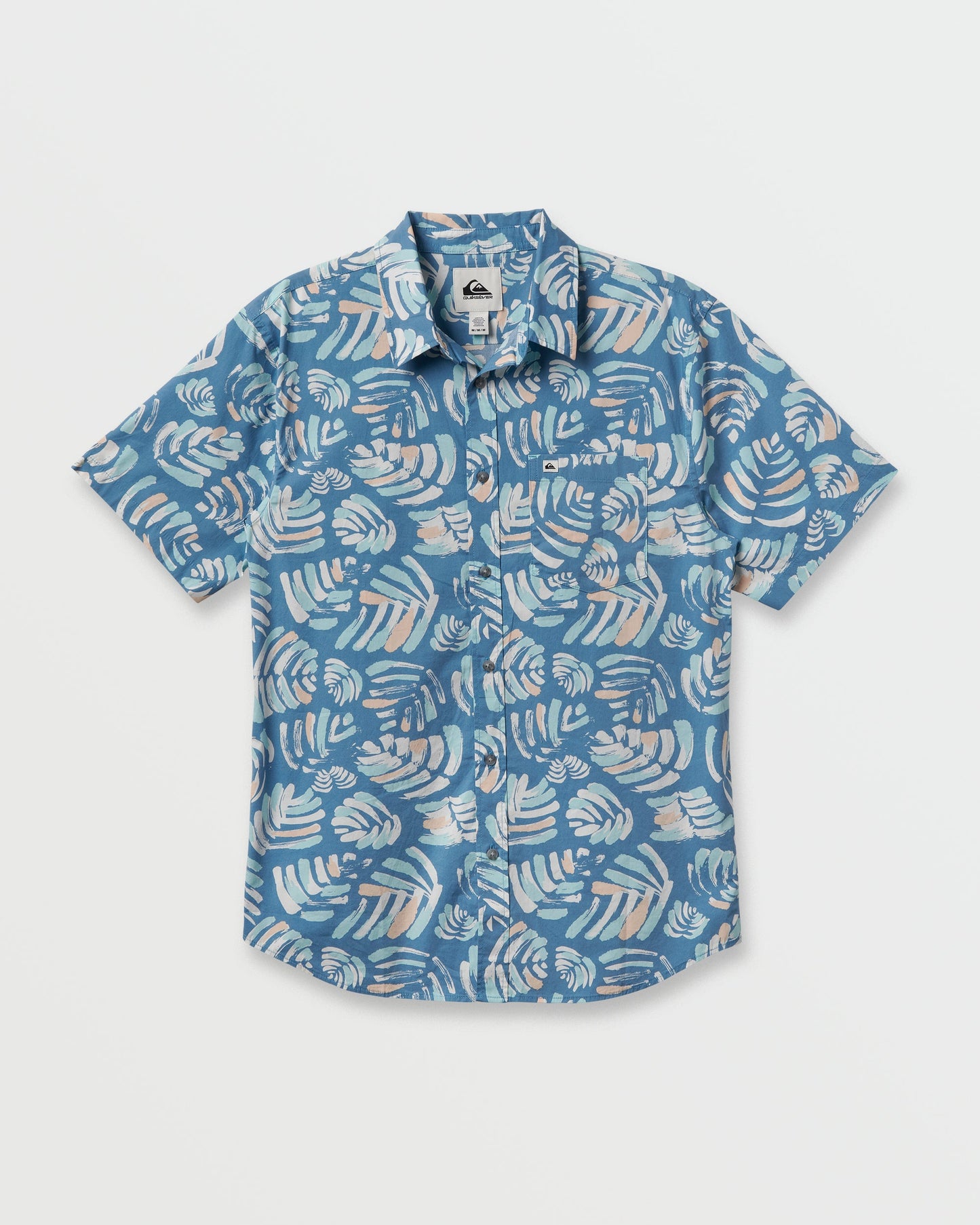 Shades Classic Stretch Short Sleeve Shirt - Niagara Quick Silver Niagara