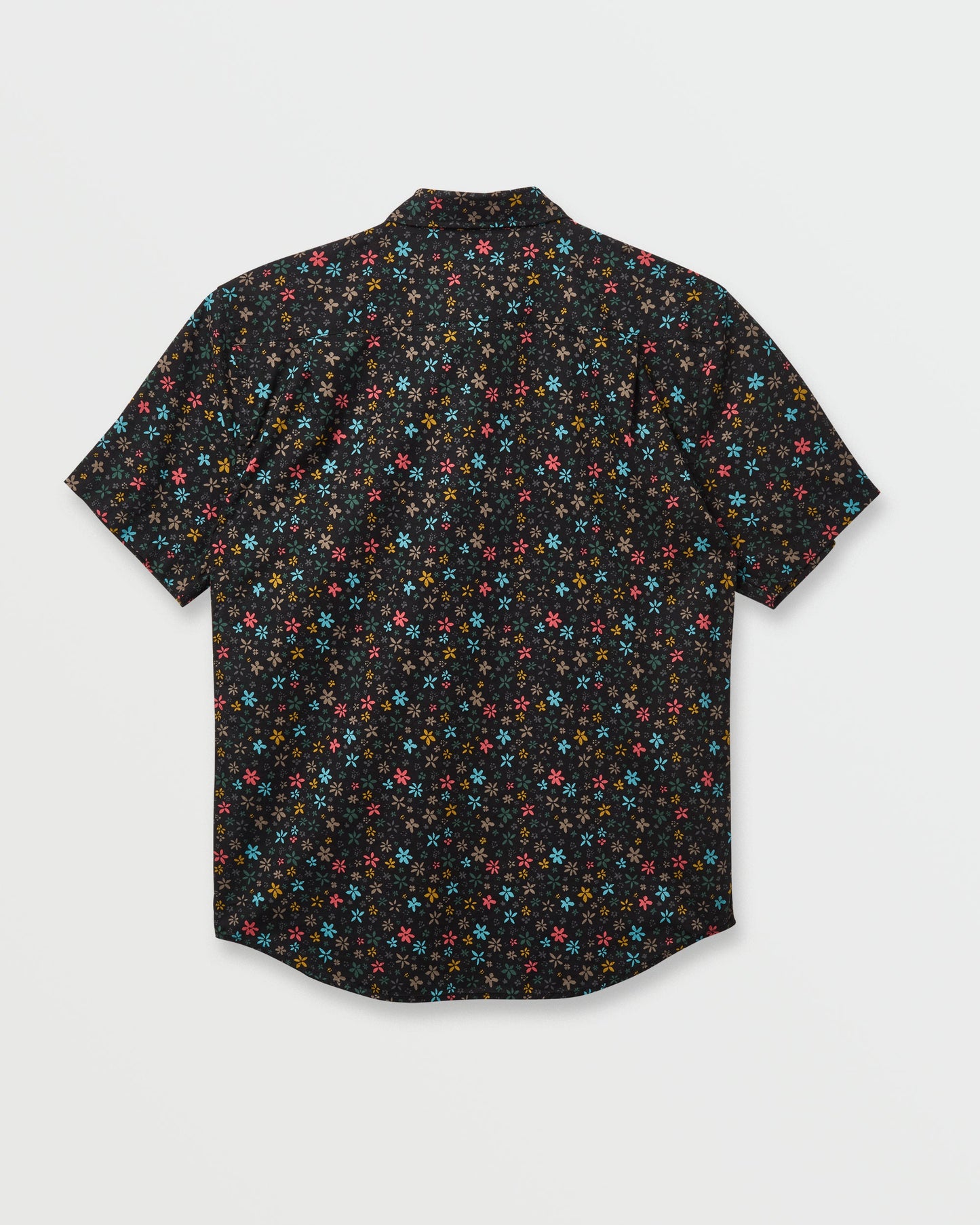 Ditsy Mini Classic Short Sleeve Shirt - Eclipse Quick Silver Eclipse