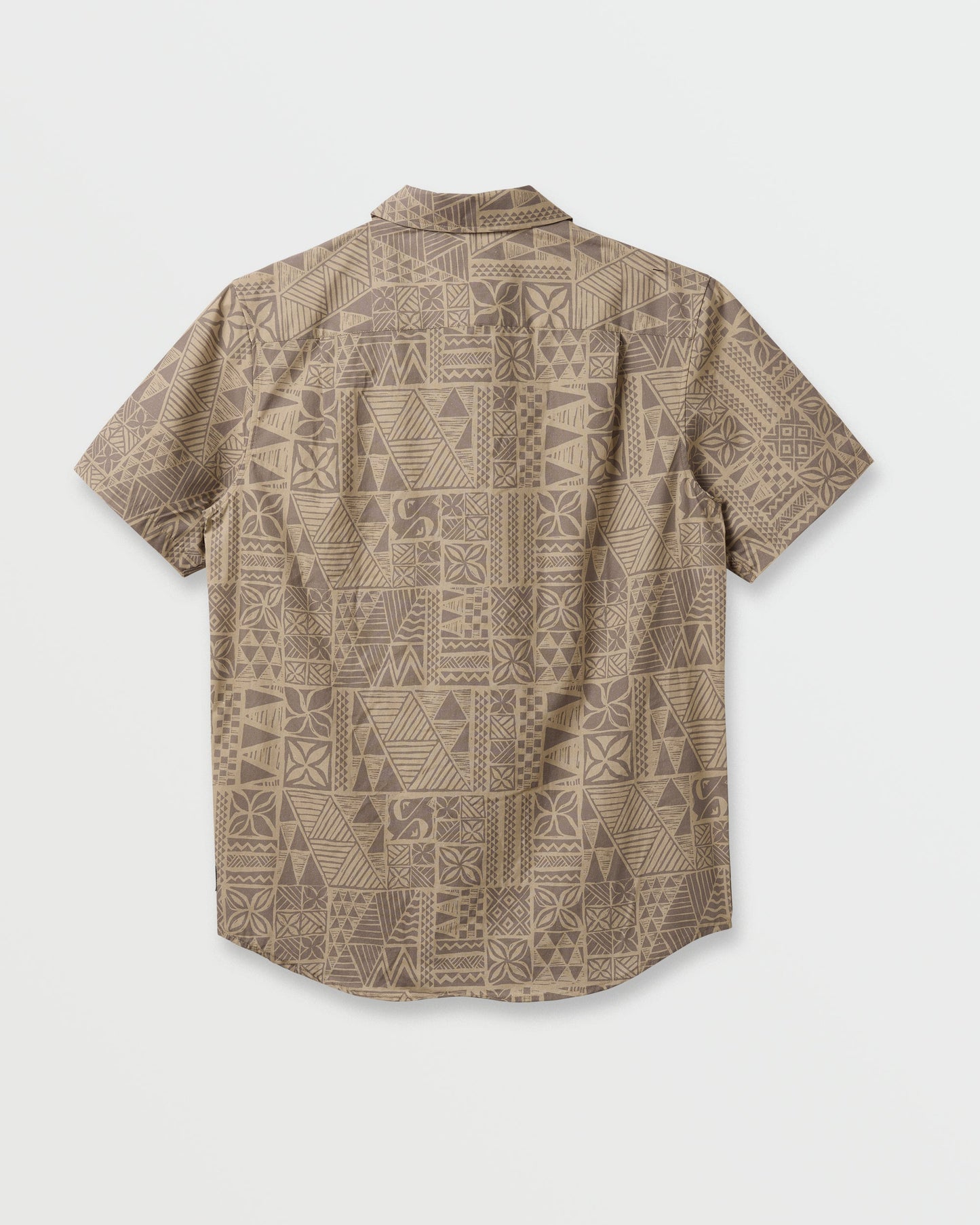 Makaha Classic Short Sleeve Shirt - Twill Quick Silver Twill