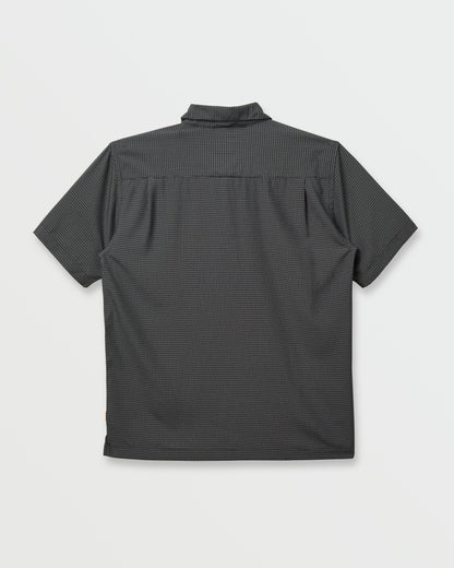 Waterman Check Out Shirt - Phantom Quick Silver Phantom