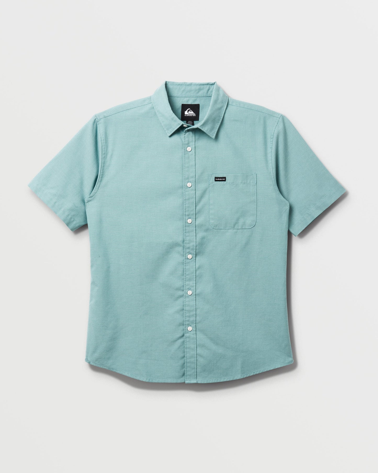 Shoreline Classic Short Sleeve Shirt - Dusty Turquoise Quick Silver Dusty Turquoise