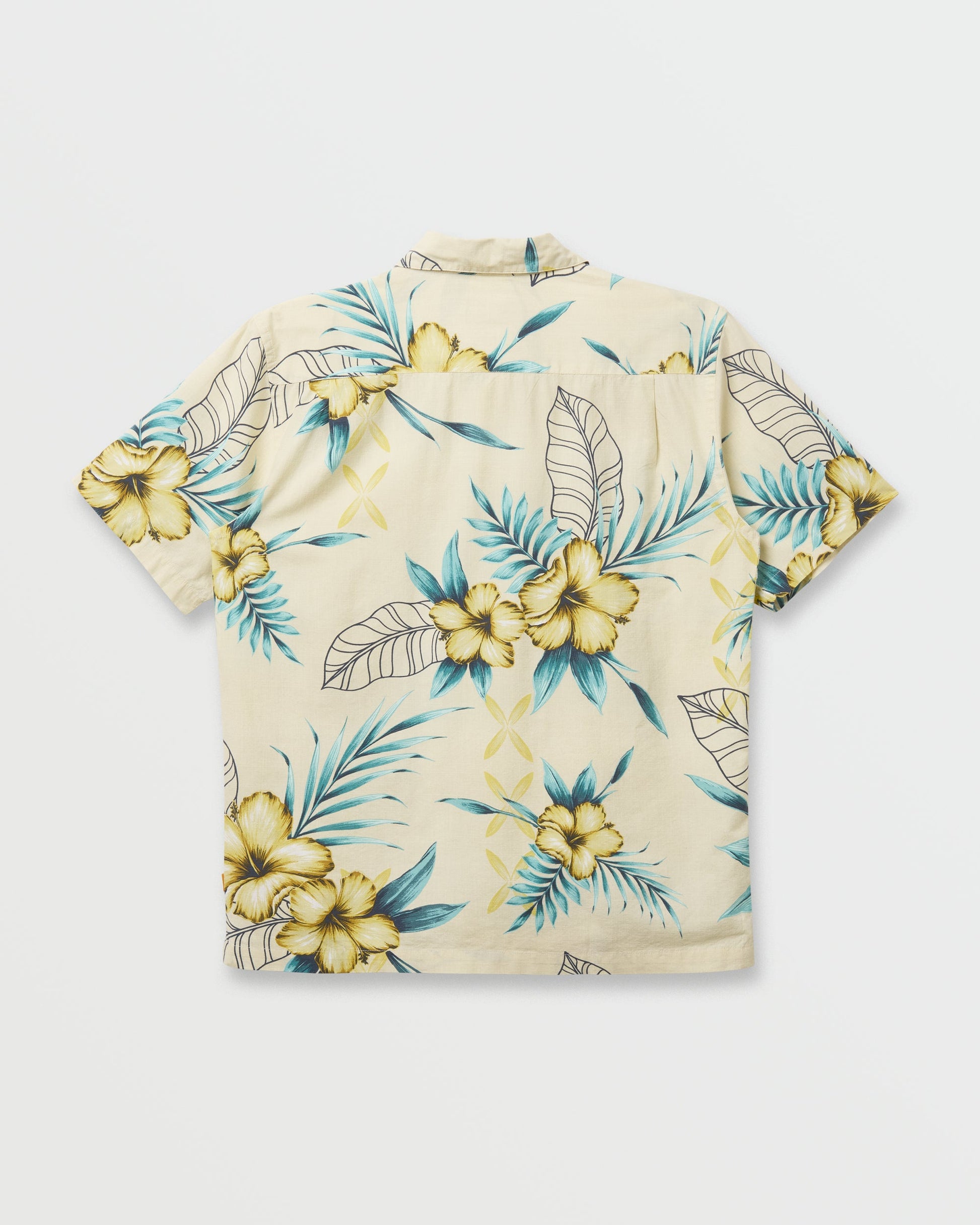Waterman Playita Floral Shirt - Hay Quick Silver Hay