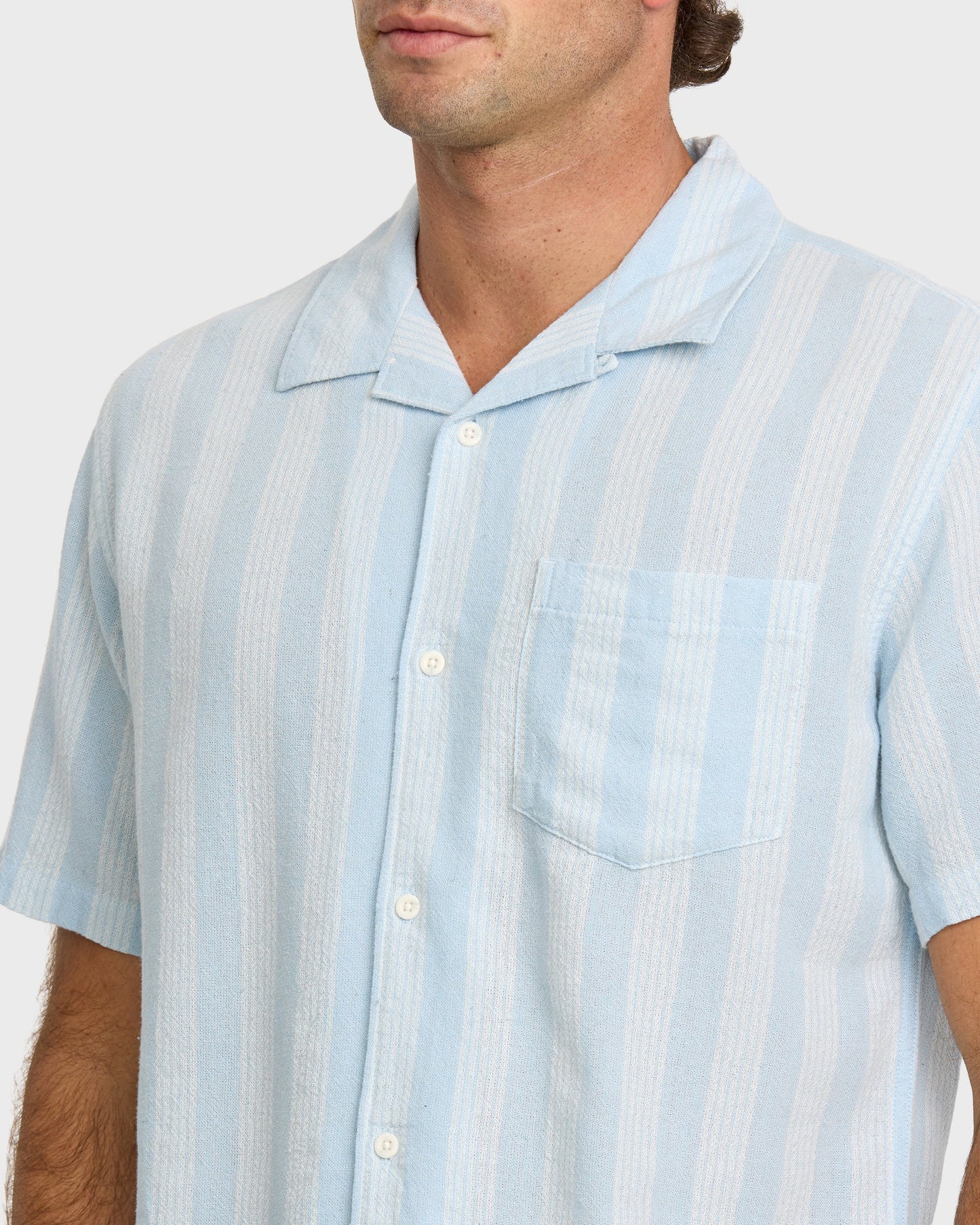 Nightfall Island Short Sleeve Shirt - Skyway Quick Silver Skyway