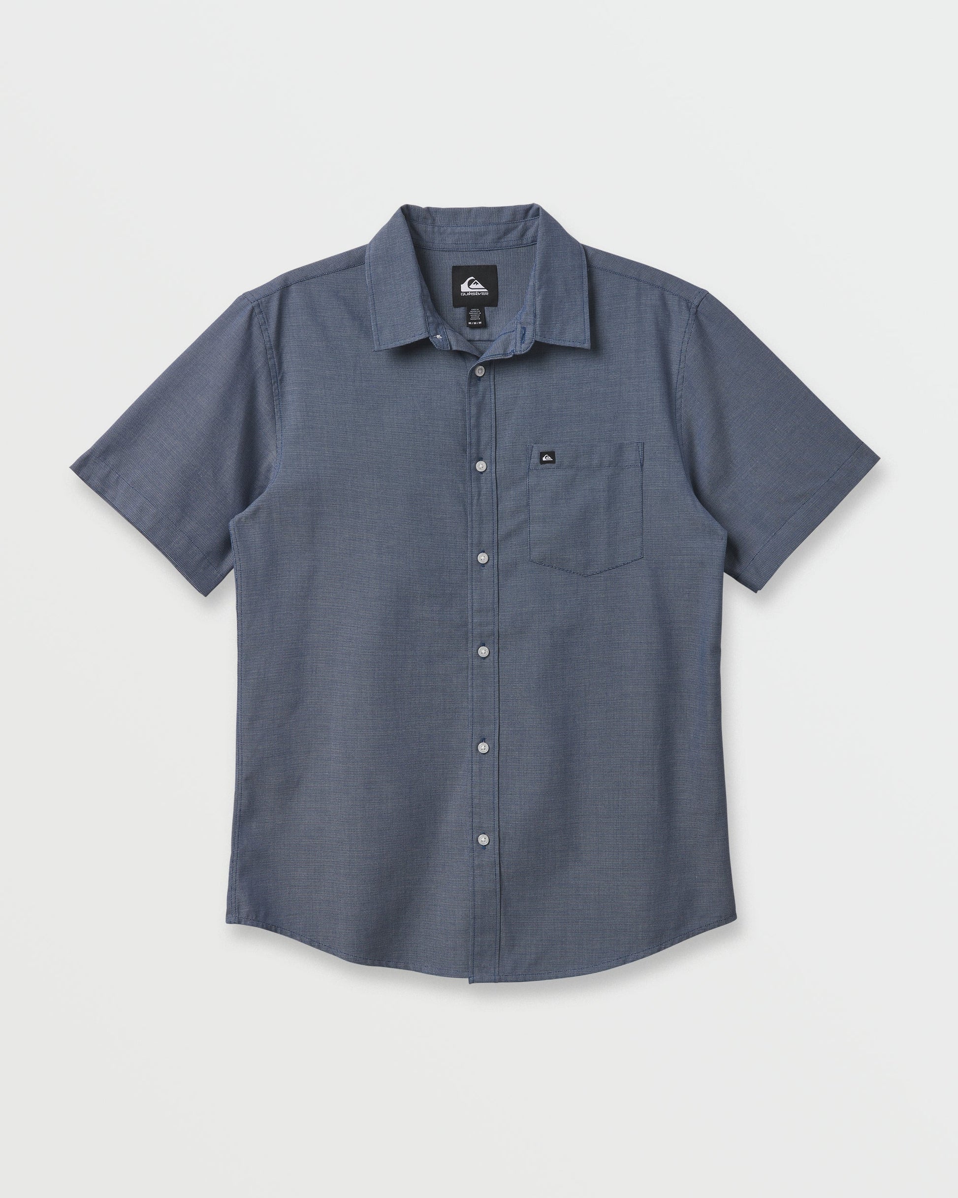 Shoreline Classic Short Sleeve Shirt - Navy Quick Silver Navy