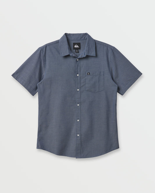Shoreline Classic Short Sleeve Shirt - Navy Quick Silver Navy