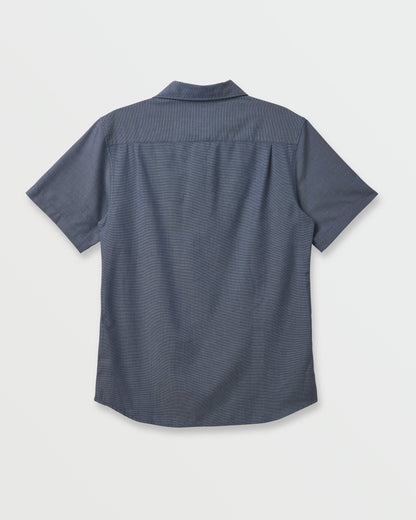 Shoreline Classic Short Sleeve Shirt - Navy Quick Silver Navy
