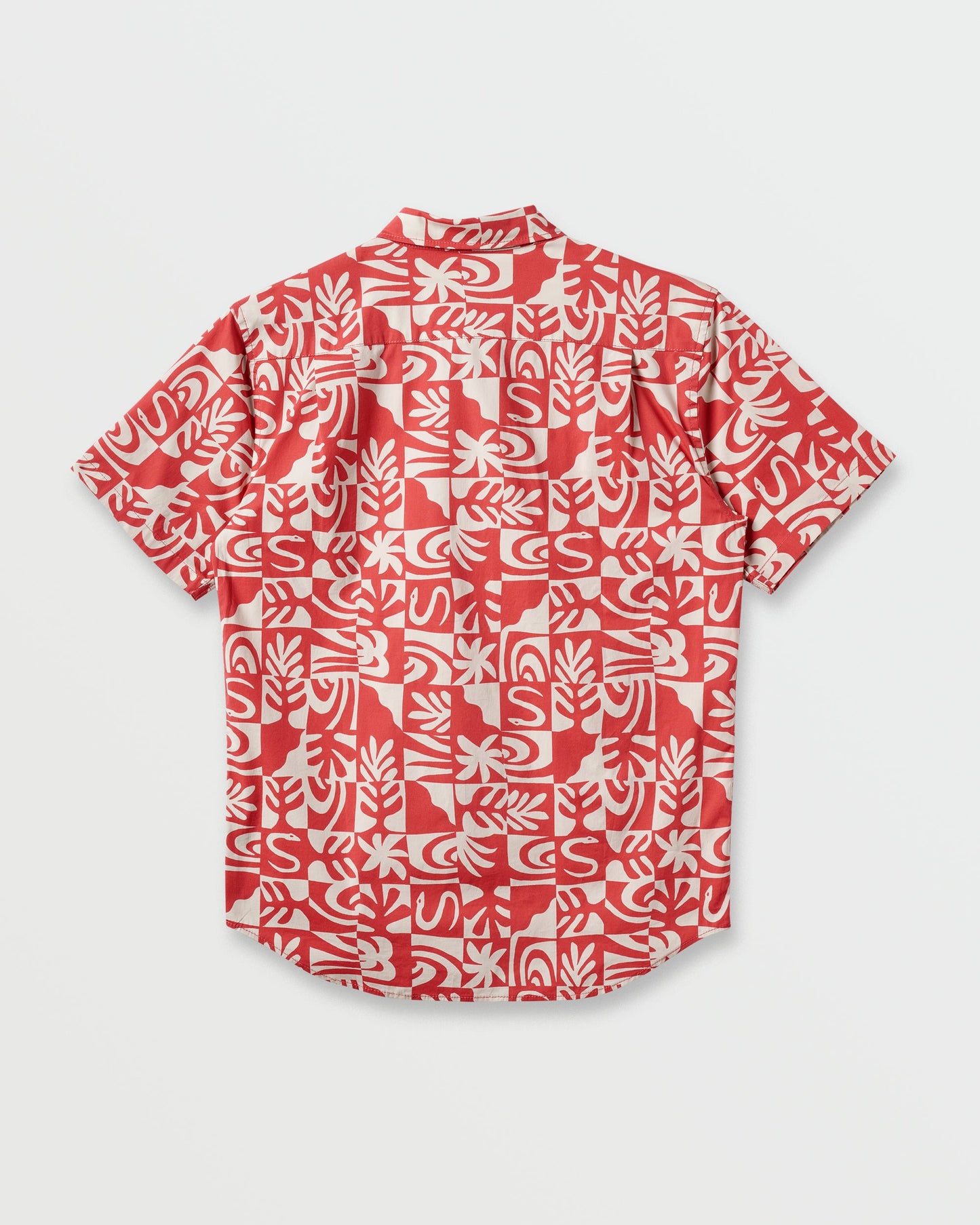 Terra Classic Stretch Short Sleeve Shirt - Mineral Red Quick Silver Mineral Red