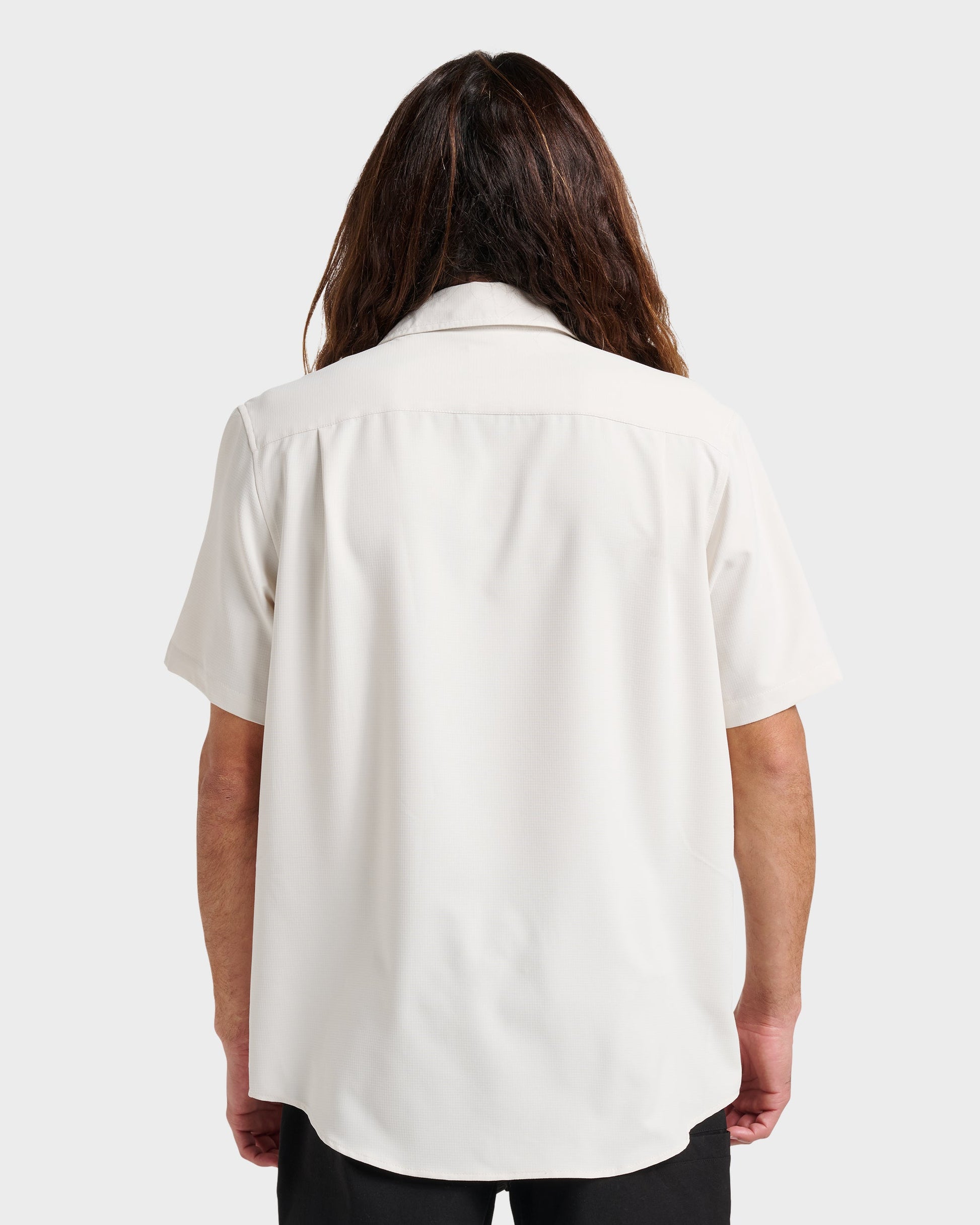 Allport Classic Short Sleeve Shirt - Silver Birch Quick Silver Silver Birch