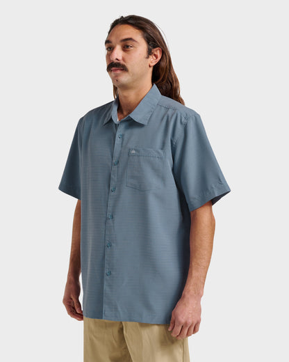 Waterman Centinela Premium Anti-Wrinkle Shirt - Flint Stone Quick Silver Flint Stone