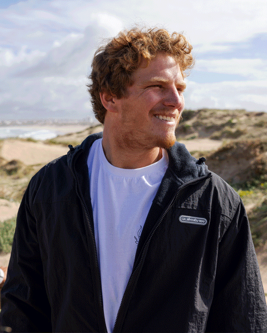 Reversible Zip Hoodie - Black Quick Silver Black