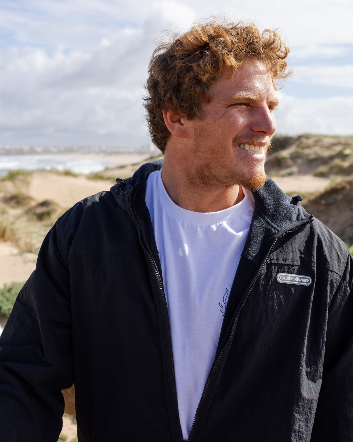 Reversible Zip Hoodie - Black Quick Silver Black