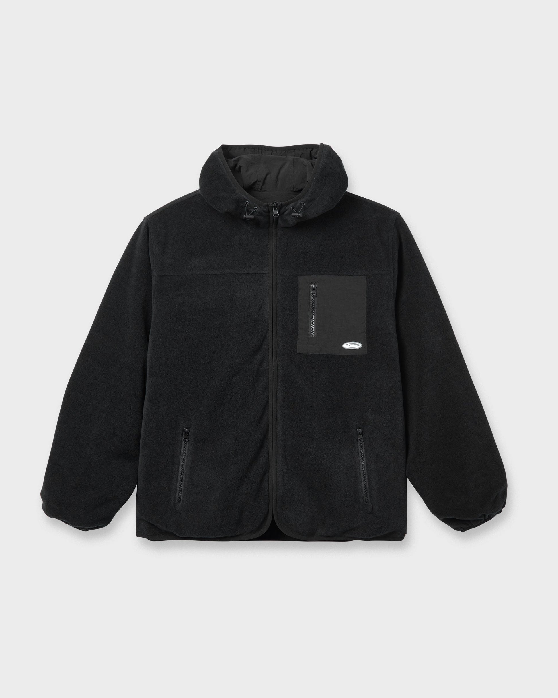 Reversible Zip Hoodie - Black Quick Silver Black
