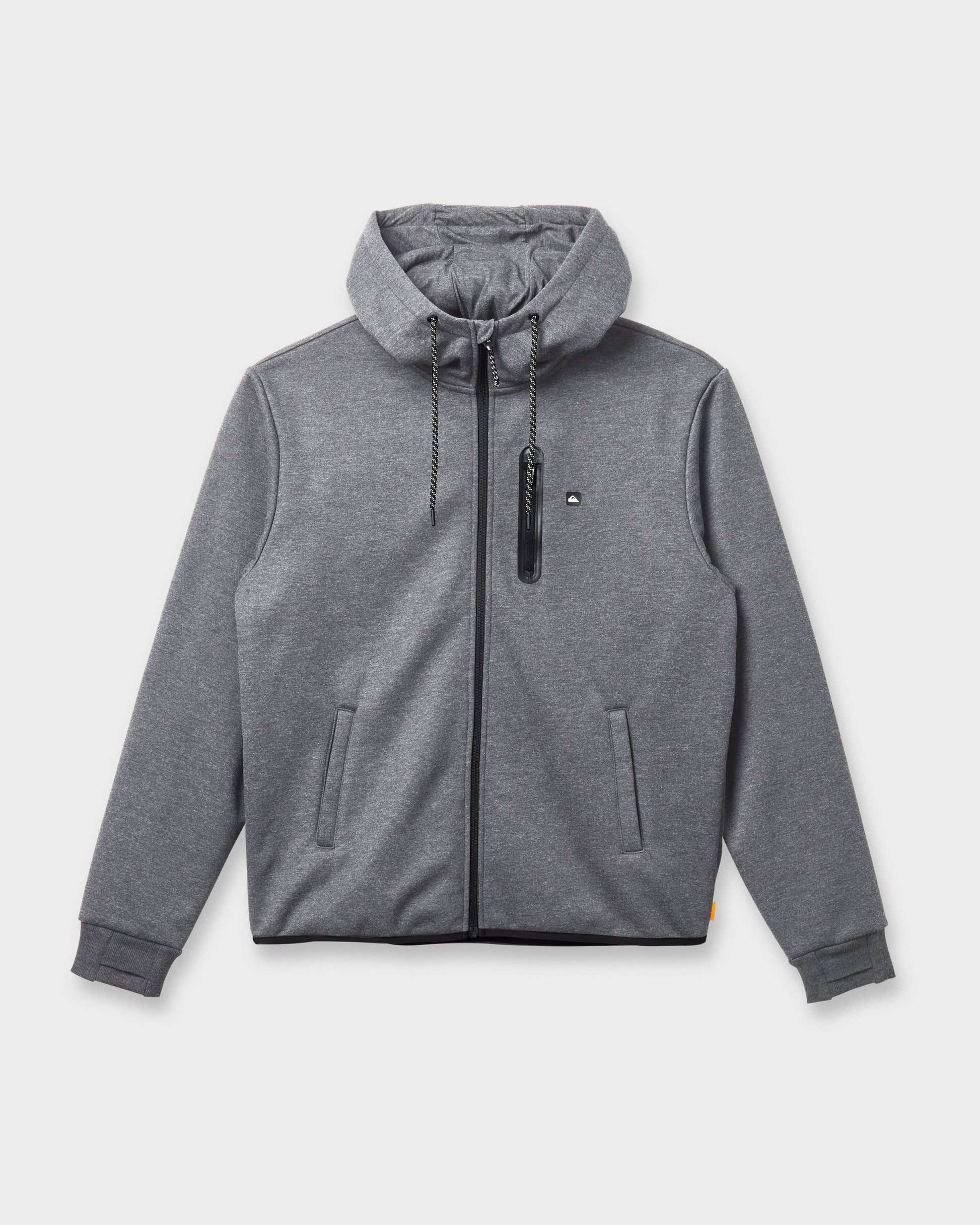 Waterman Departure Zip Sweatshirt - Phantom Heather Quick Silver Phantom Heather