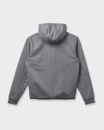 Waterman Departure Zip Sweatshirt - Phantom Heather Quick Silver Phantom Heather