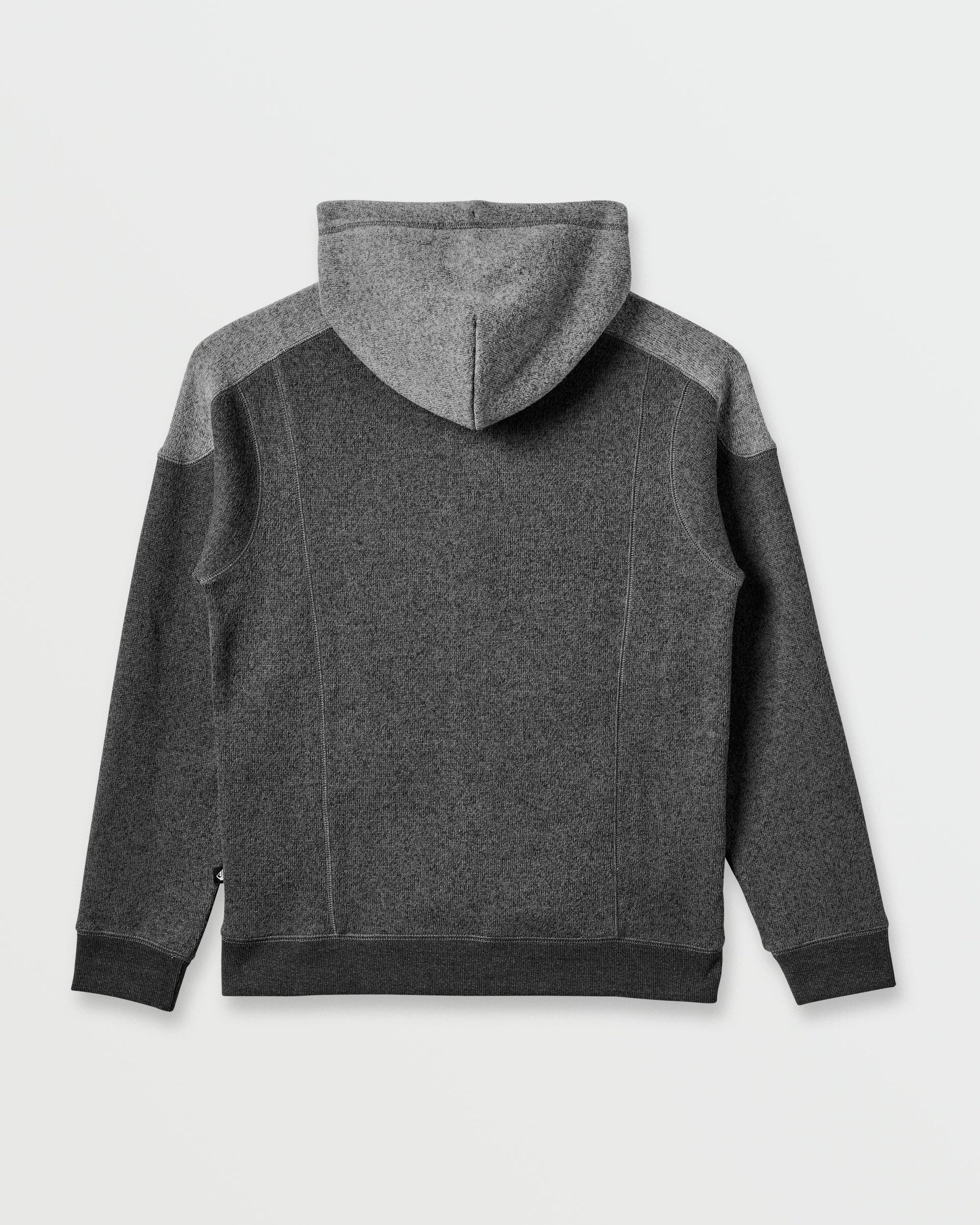 Keller Zip Hoodie - Black Heather Quick Silver Black Heather