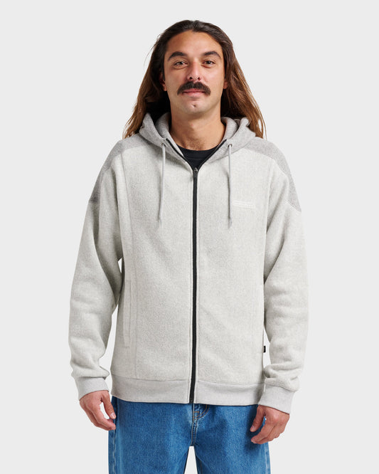 Keller Zip Hoodie - Light Gray Heather Quick Silver Light Gray Heather