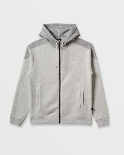 Keller Zip Hoodie - Light Gray Heather Quick Silver Light Gray Heather