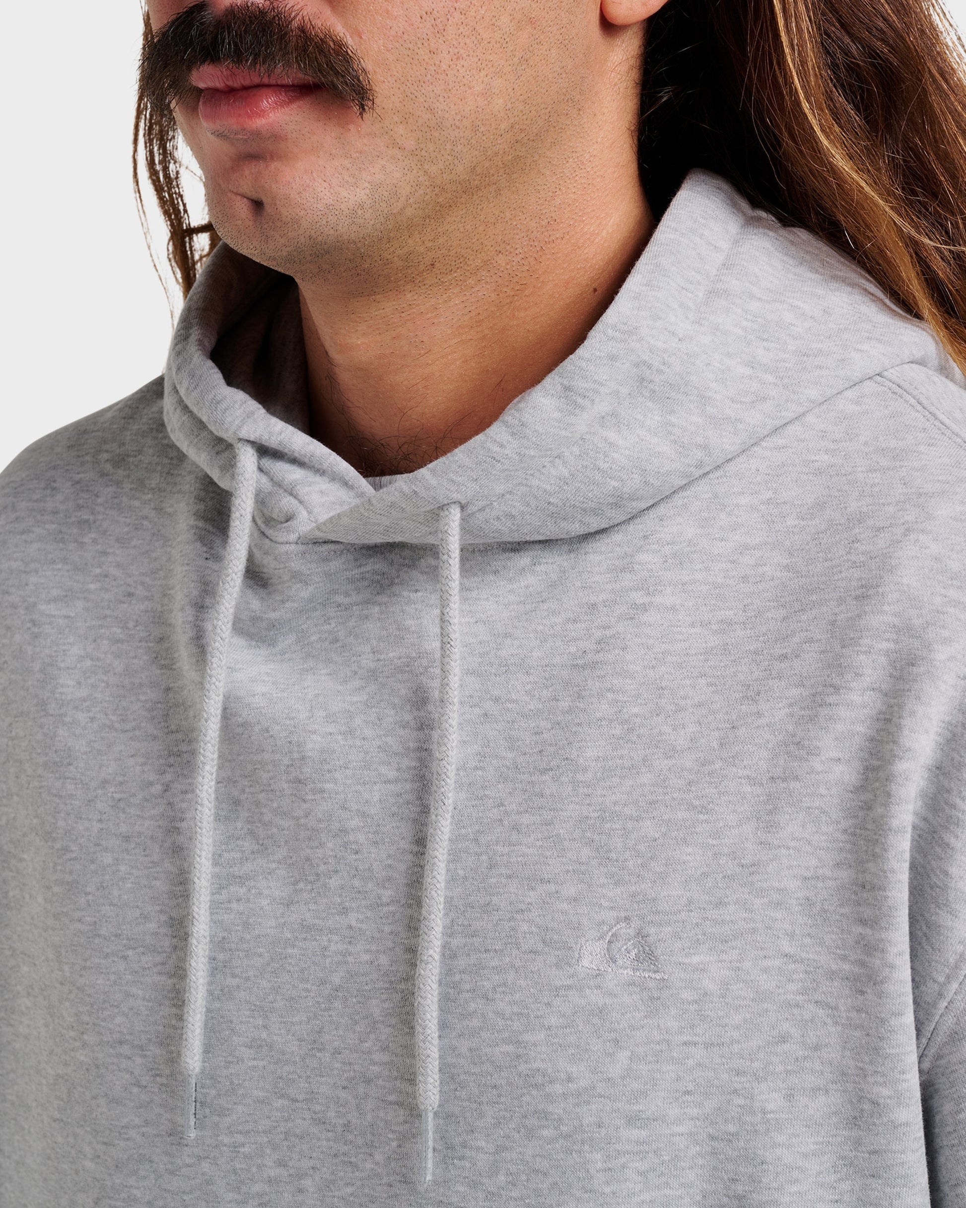 Saltwater Hoodie - White/Heather Quick Silver White/Heather