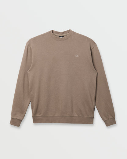 Saltwater Crewneck Sweatshirt - Fallen Rock Quick Silver Fallen Rock