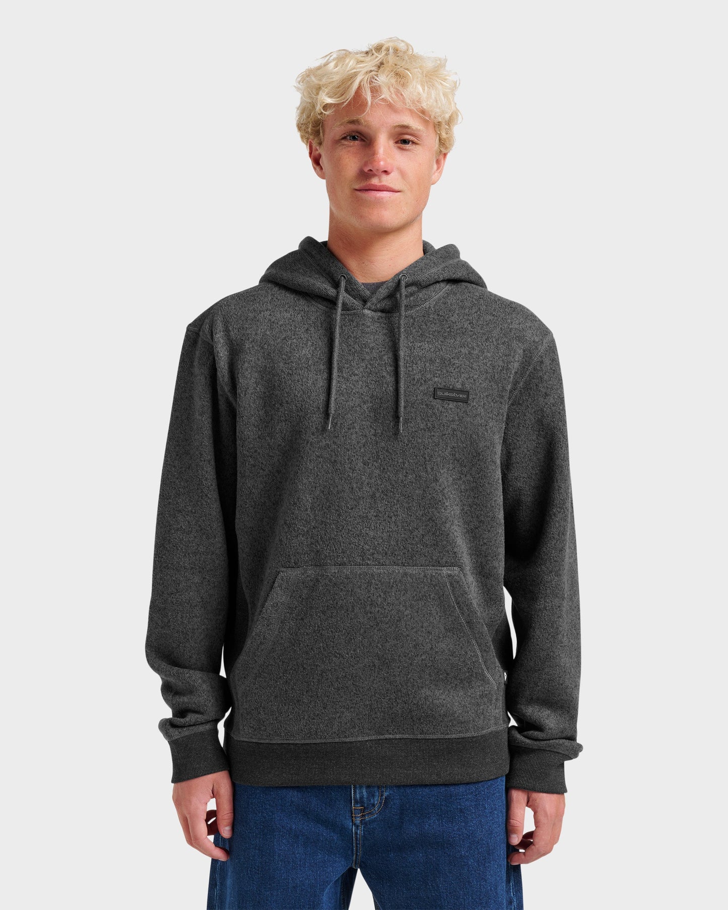 Keller Hoodie - Black Heather Quick Silver Black Heather