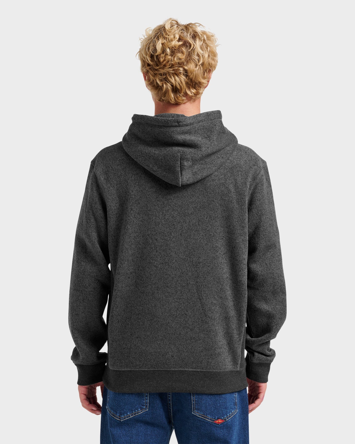 Keller Hoodie - Black Heather Quick Silver Black Heather