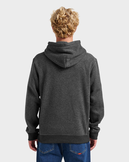Keller Hoodie - Black Heather Quick Silver Black Heather