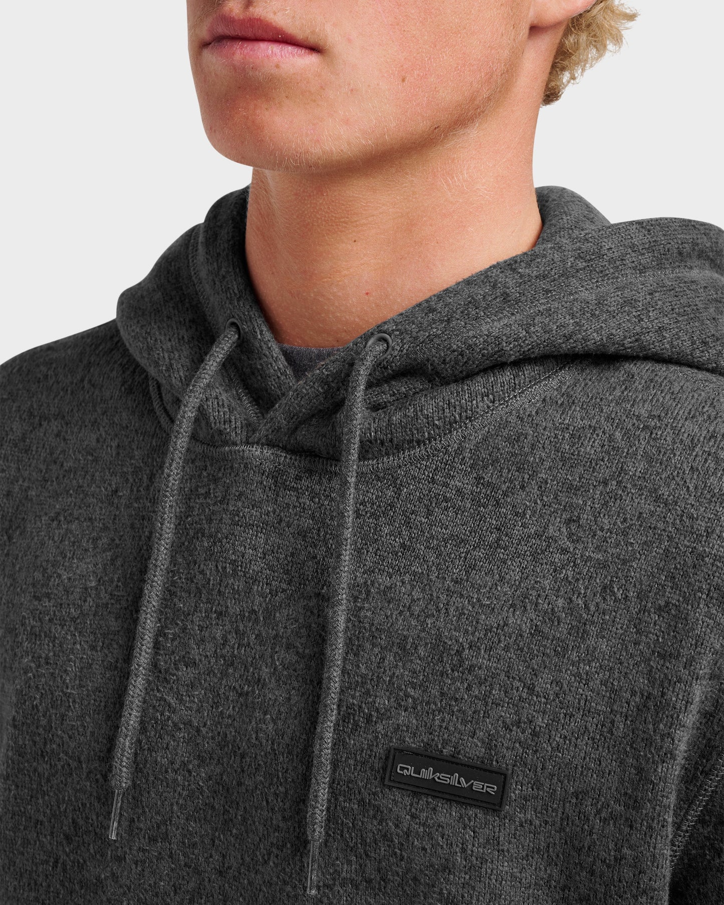 Keller Hoodie - Black Heather Quick Silver Black Heather