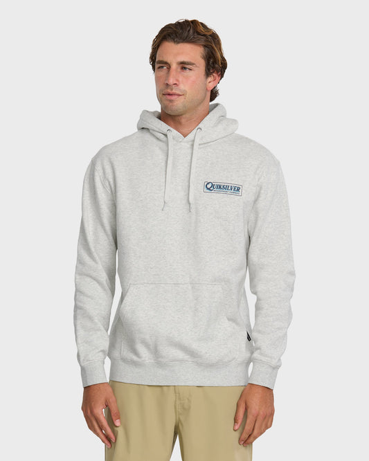 Graphic Hoodie - White/Heather Quick Silver White/Heather