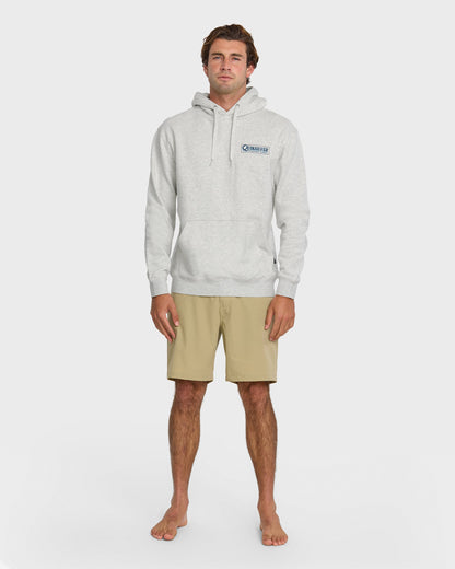 Graphic Hoodie - White/Heather Quick Silver White/Heather