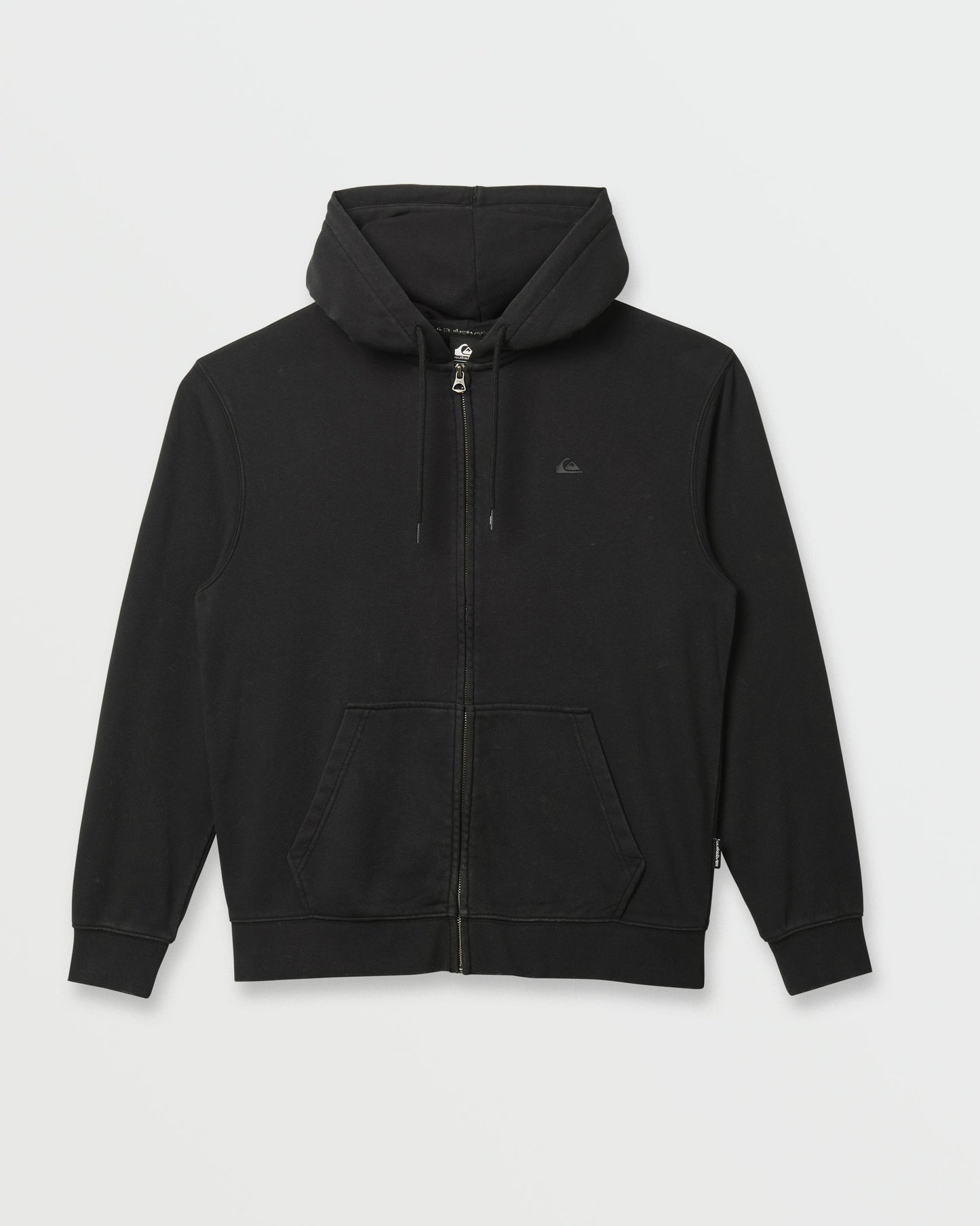 Saltwater Full Zip Hoodie - Black Quick Silver Black