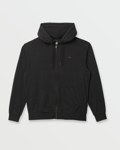 Saltwater Full Zip Hoodie - Black Quick Silver Black